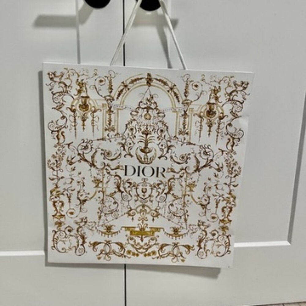Dior Castle Themed Shopping Tote Bag